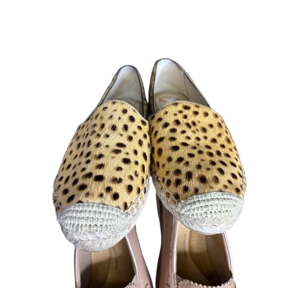 Sam Edelman Kesia Animal Print Slip-On Espadrilles Size 6.5 - Picture 5 of 8